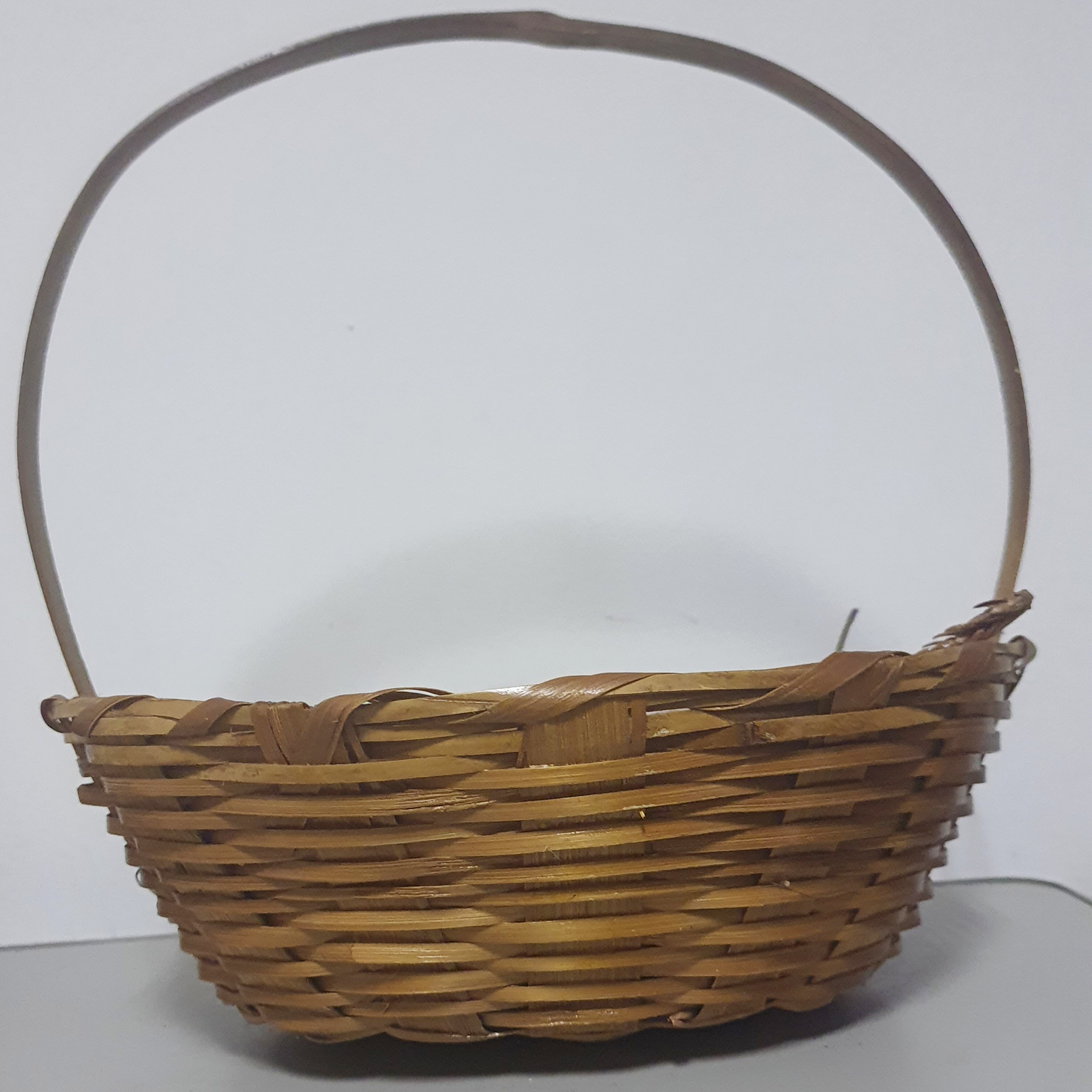 Cesta de Palha - Redonda