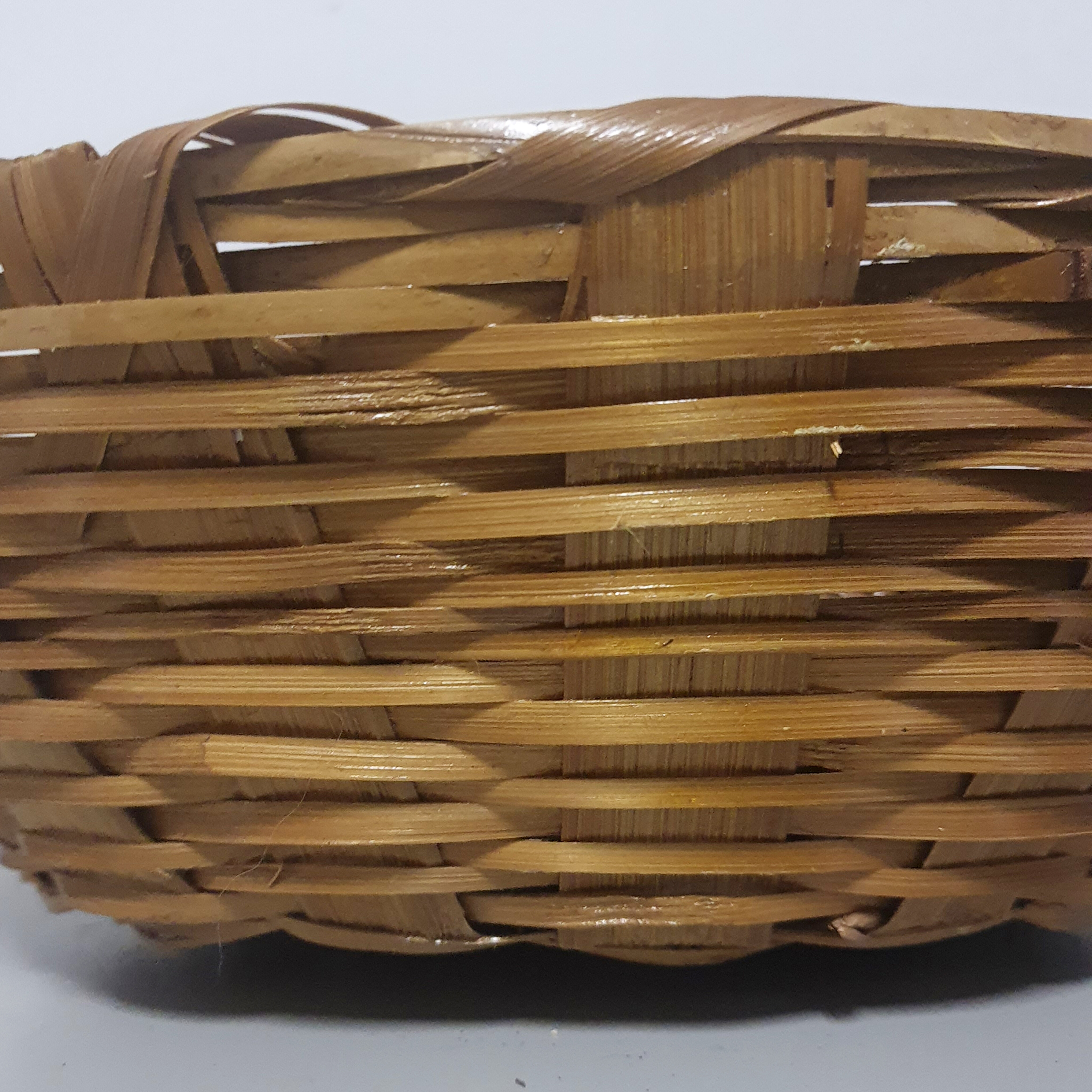 Cesta de Palha - Redonda