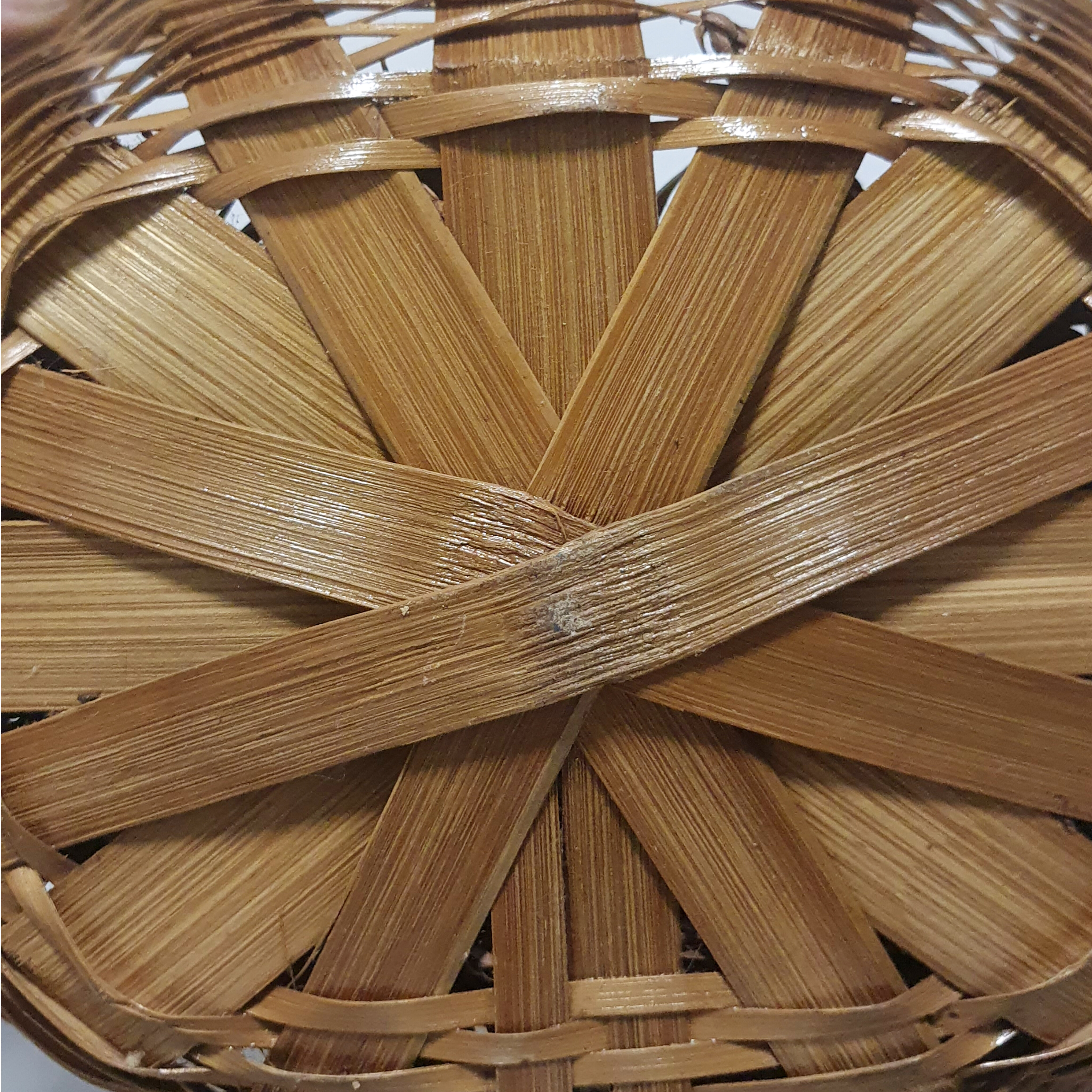 Cesta de Palha - Redonda