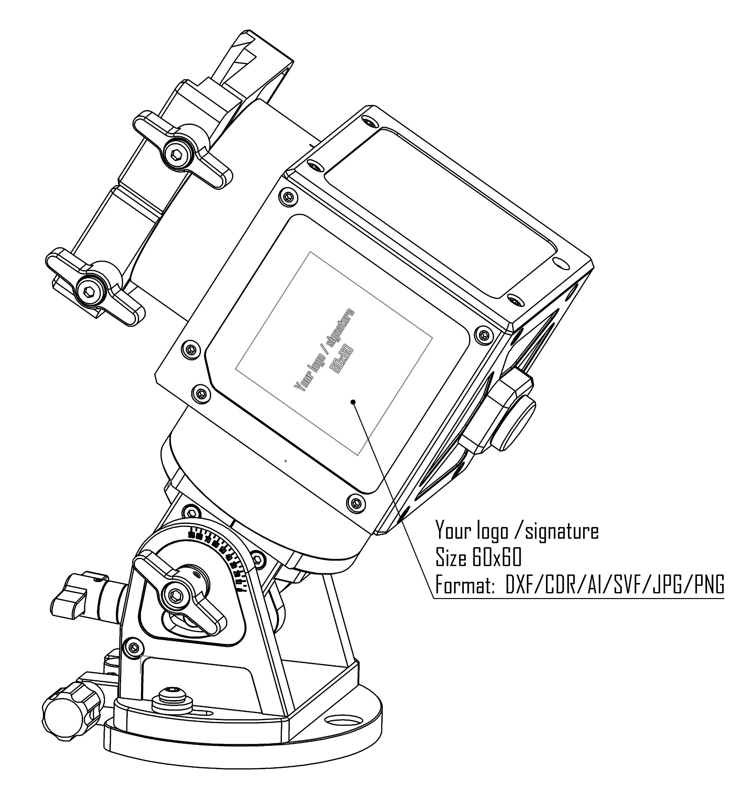 MLAstro SAL-33 personalized laser engraving