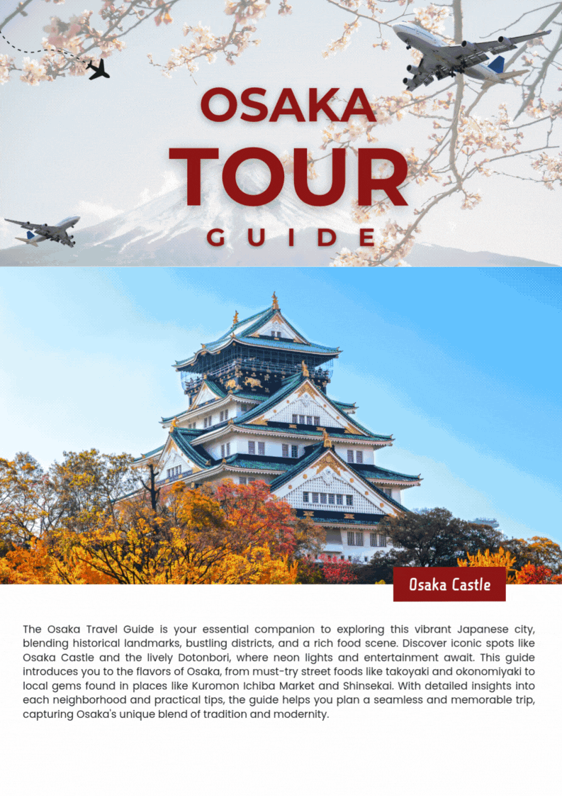 Osaka digital travel guide