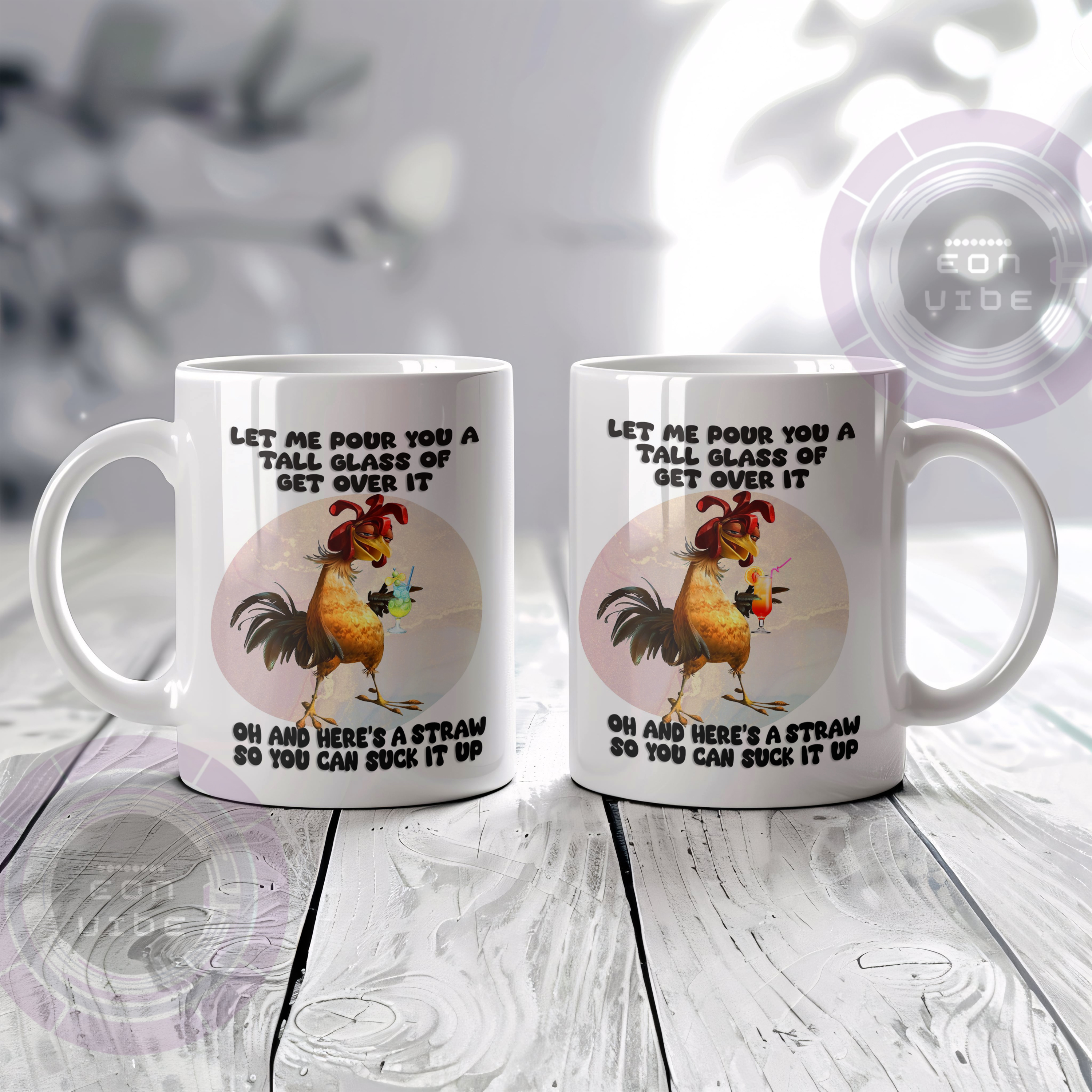Taza "Get Over It"