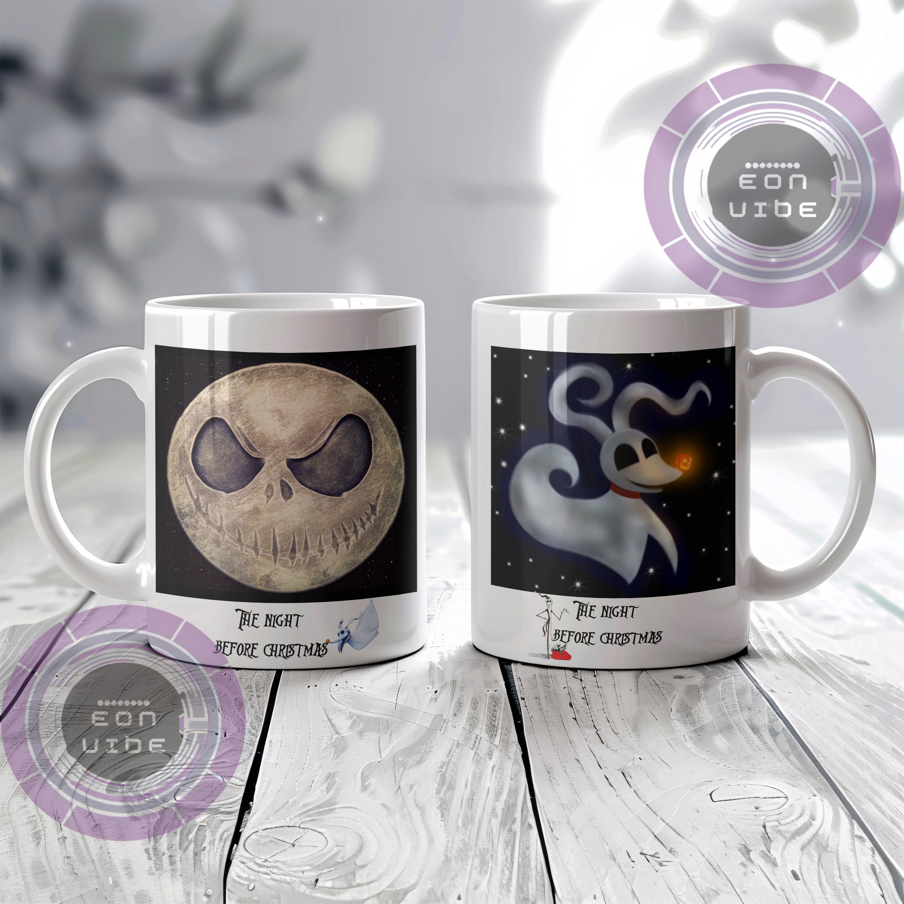 Taza 🎃✨ "The Night Before Christmas" ✨🎄