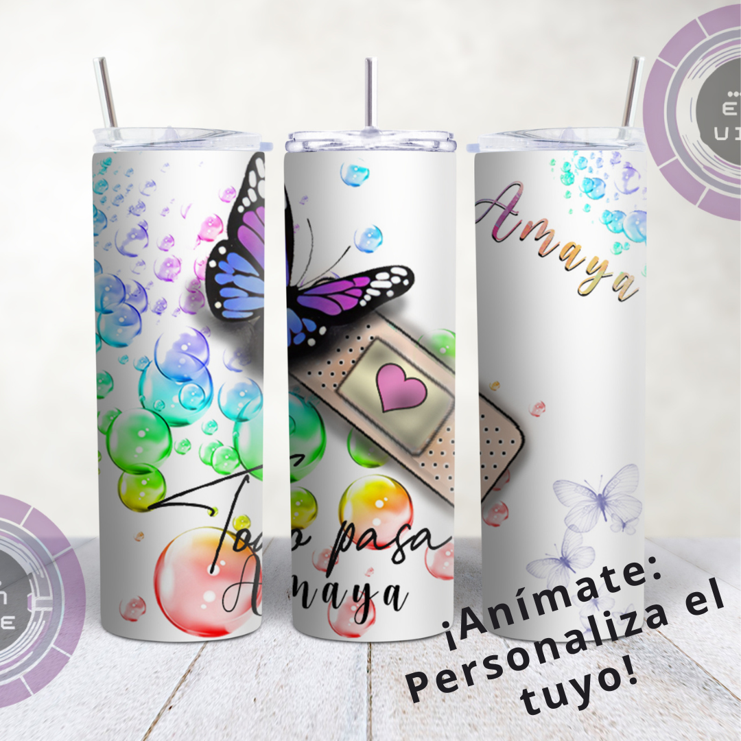 ✨ "Todo Pasa" Tumbler ✨
