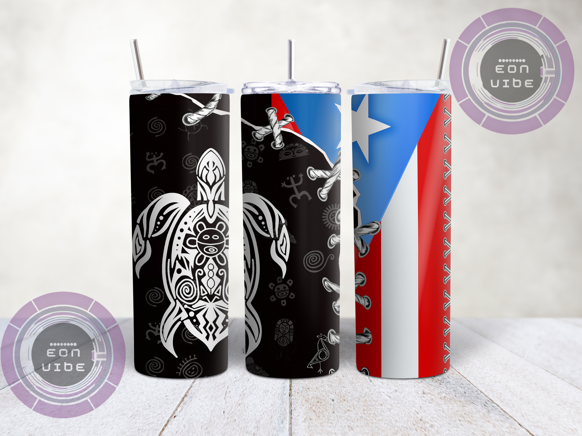 ✨ Boricua TainoTumbler ✨