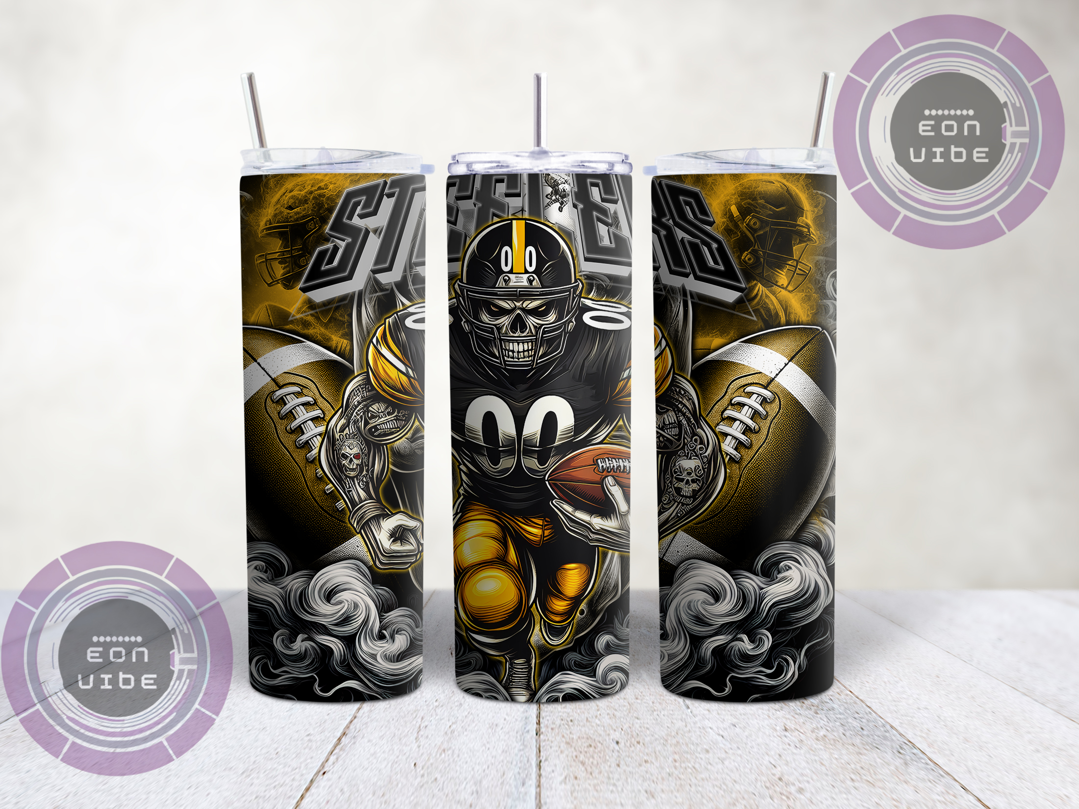 ✨Collage Los Pittsburgh SteelersTumbler ✨