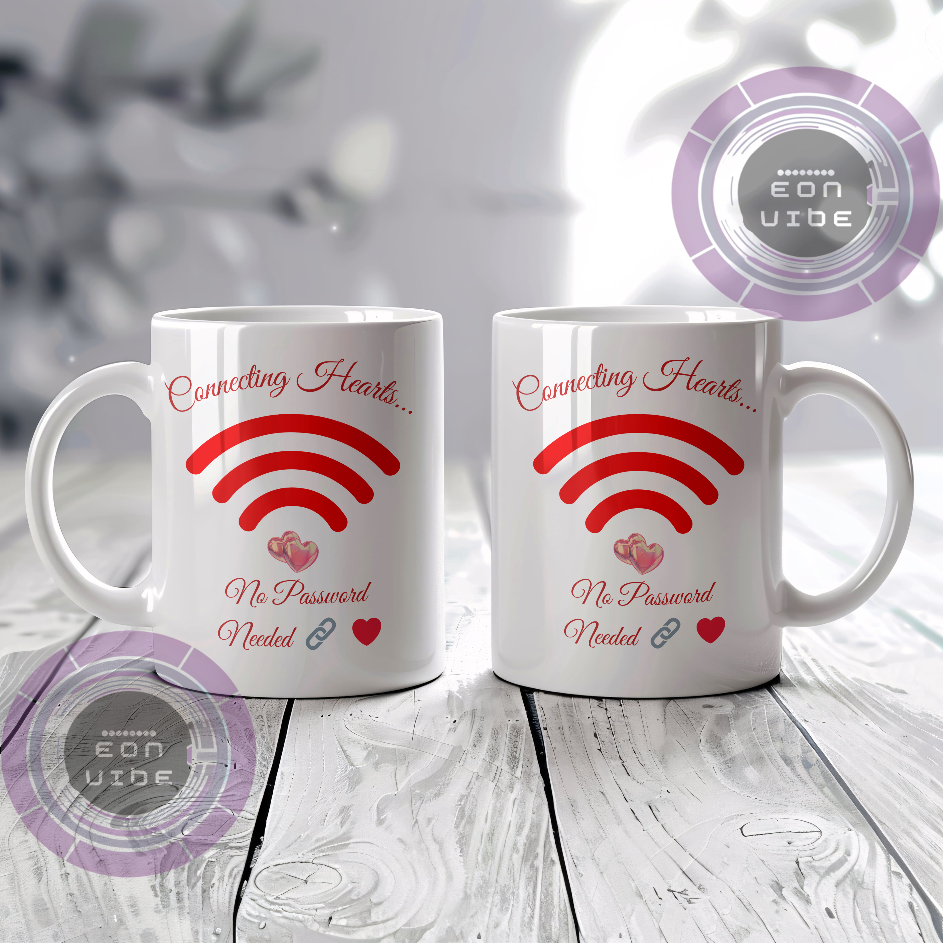 Taza "Connecting Hearts"