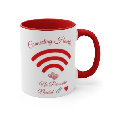 Taza "Connecting Hearts" 