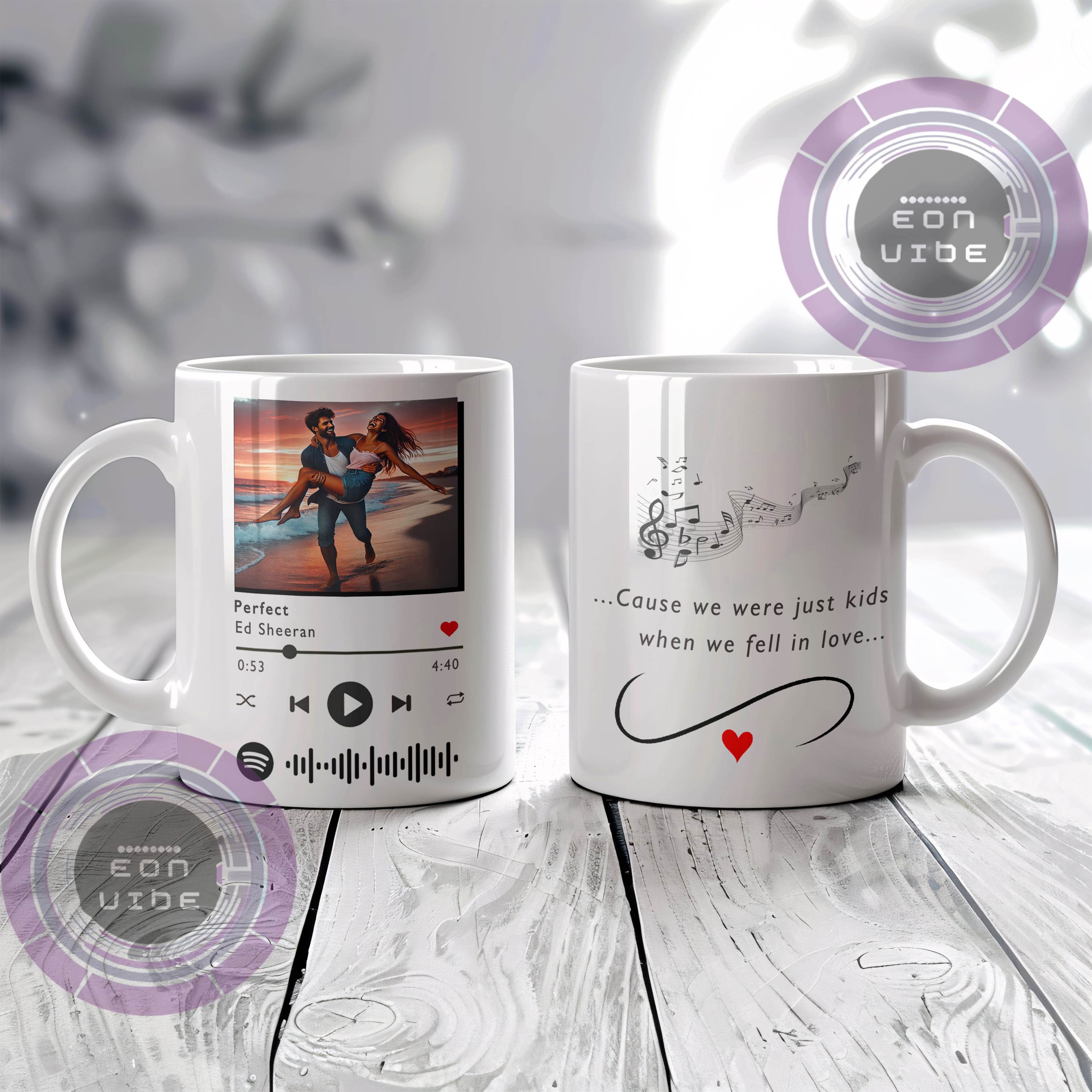 Taza "Spotify Personalizada"