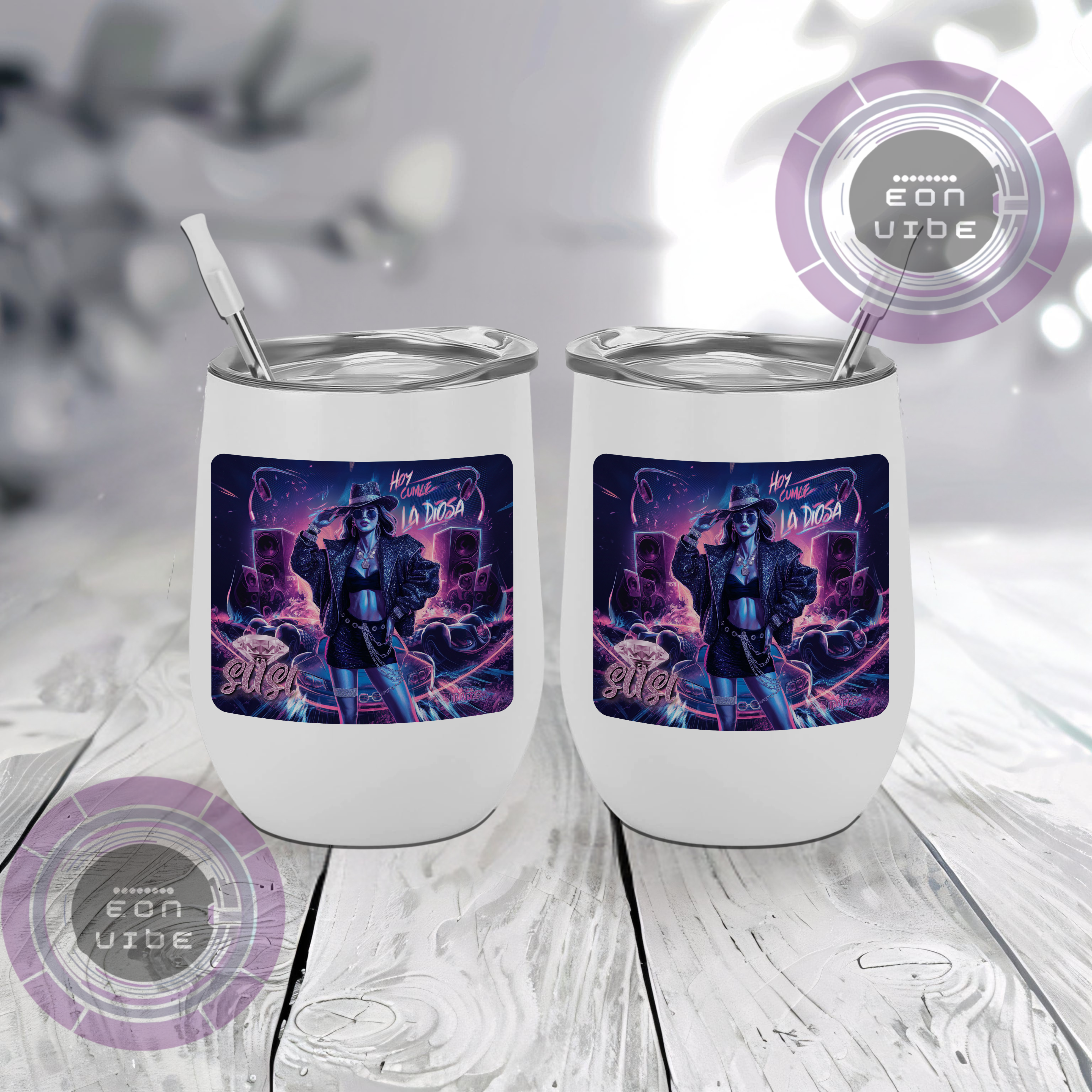 Tumbler Personalizado -Cumpleaños de la Diosa-