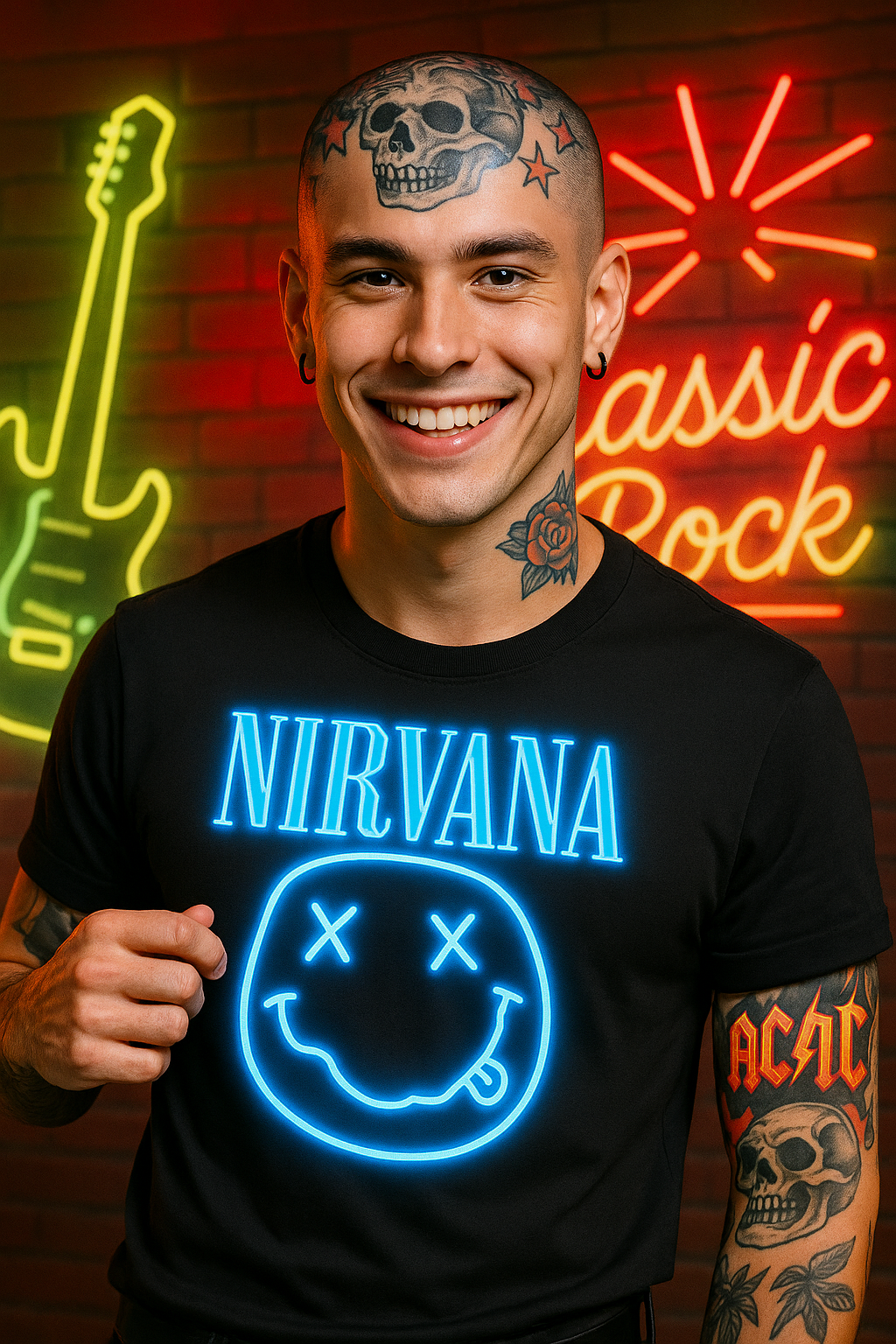 😵‍💫 Metal & Neon - Nirvana Classic