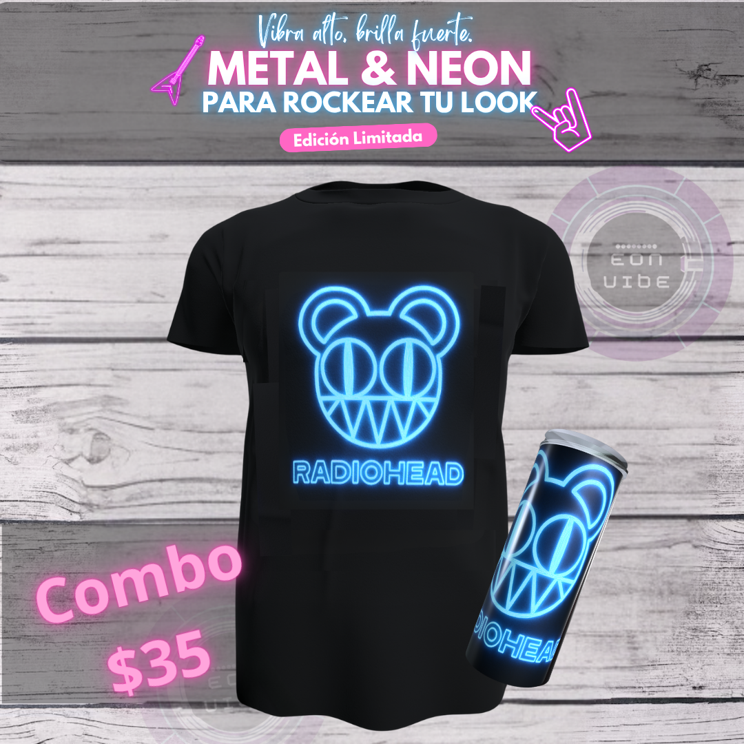 🐻 Metal & Neon – Radiohead
