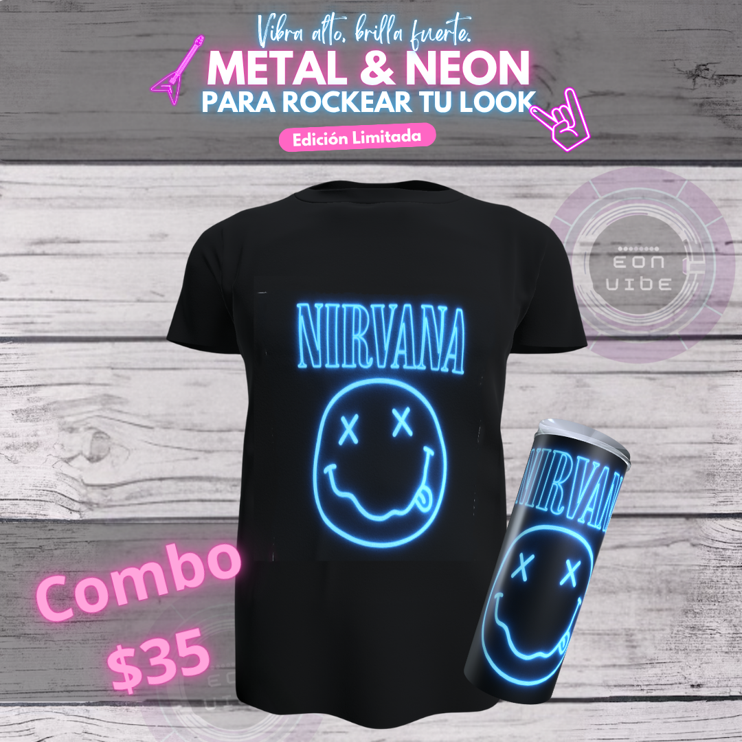 😵💫 Metal & Neon - Nirvana Classic