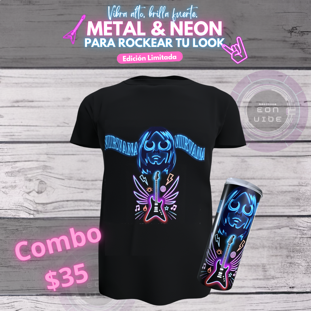 🕶️ Metal & Neon - Nirvana Wings