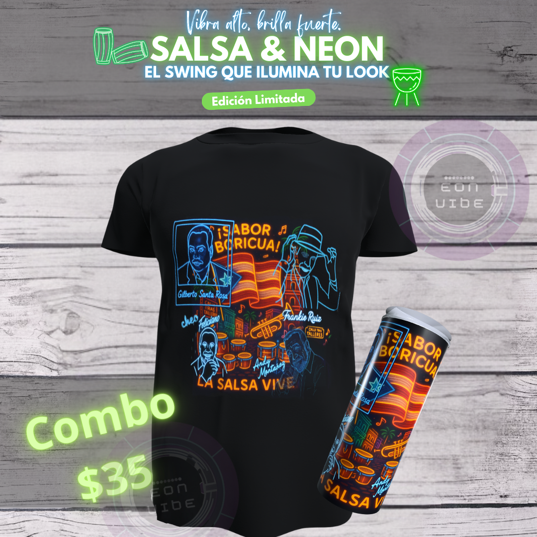 Salsa & Neon Sabor Boricua – La Salsa Vive