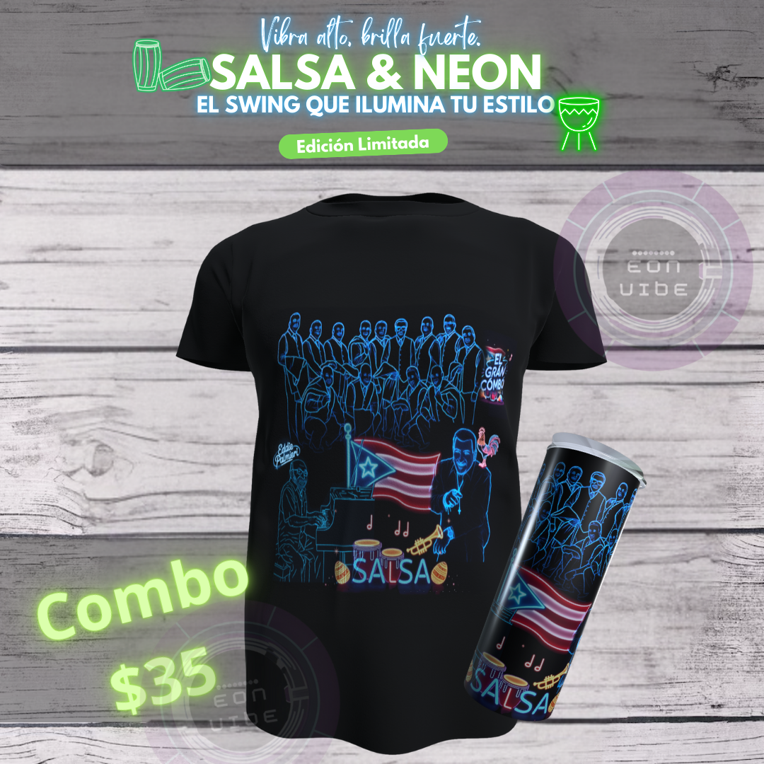 🇵🇷 Salsa & Neon – Puerto Rico y Salsa