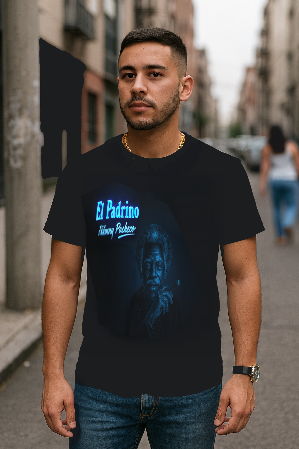 🎷 Salsa & Neon El Padrino – Johnny Pacheco
