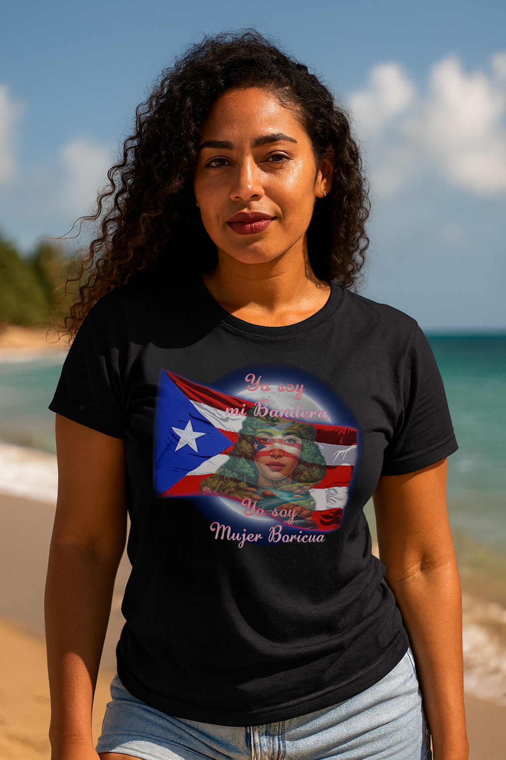 Camiseta Mujer Boricua