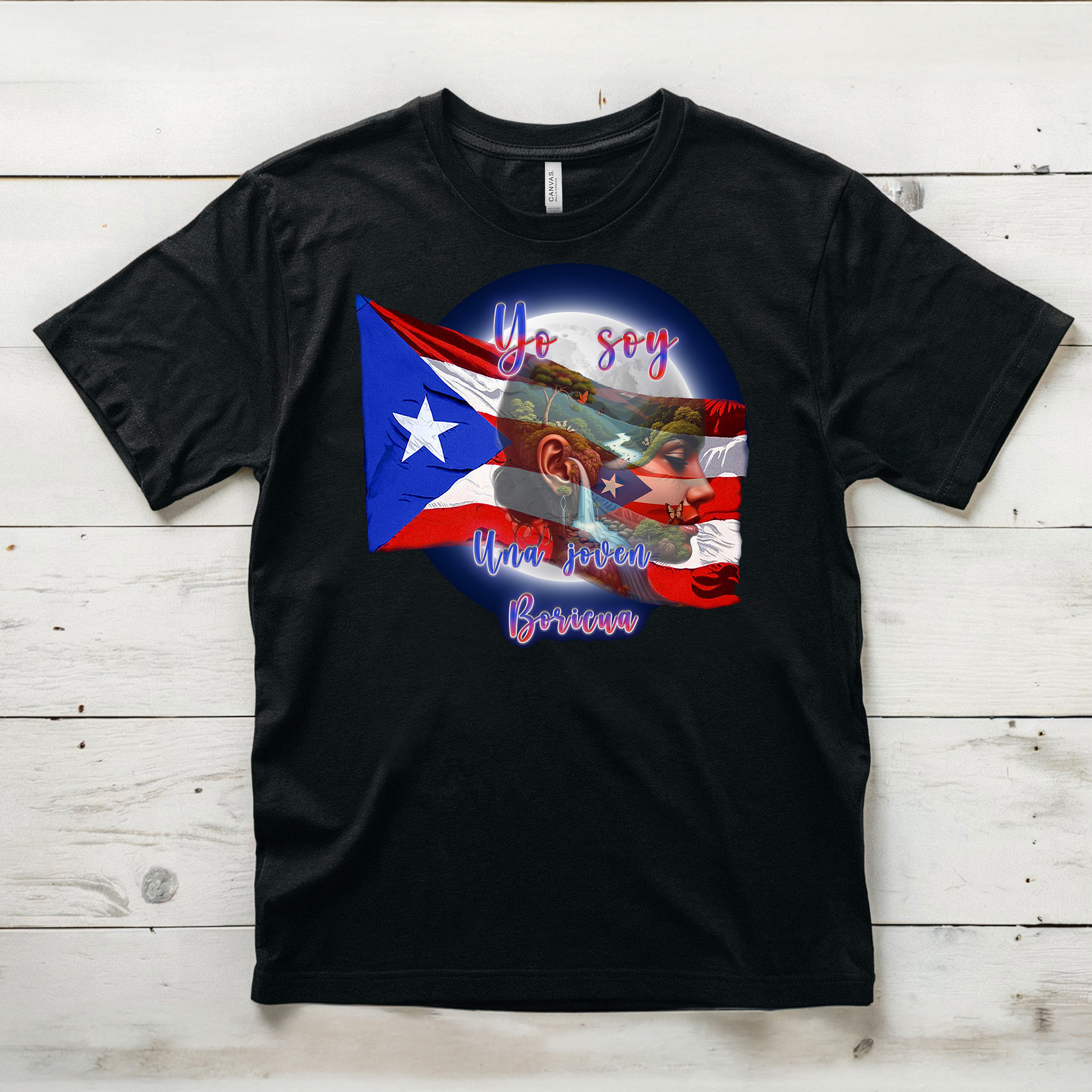 Camiseta 'Yo soy una joven boricua'