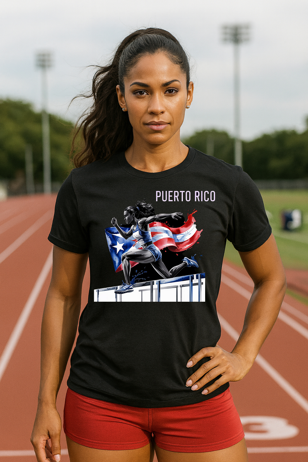 Camiseta Puerto Rico atleta