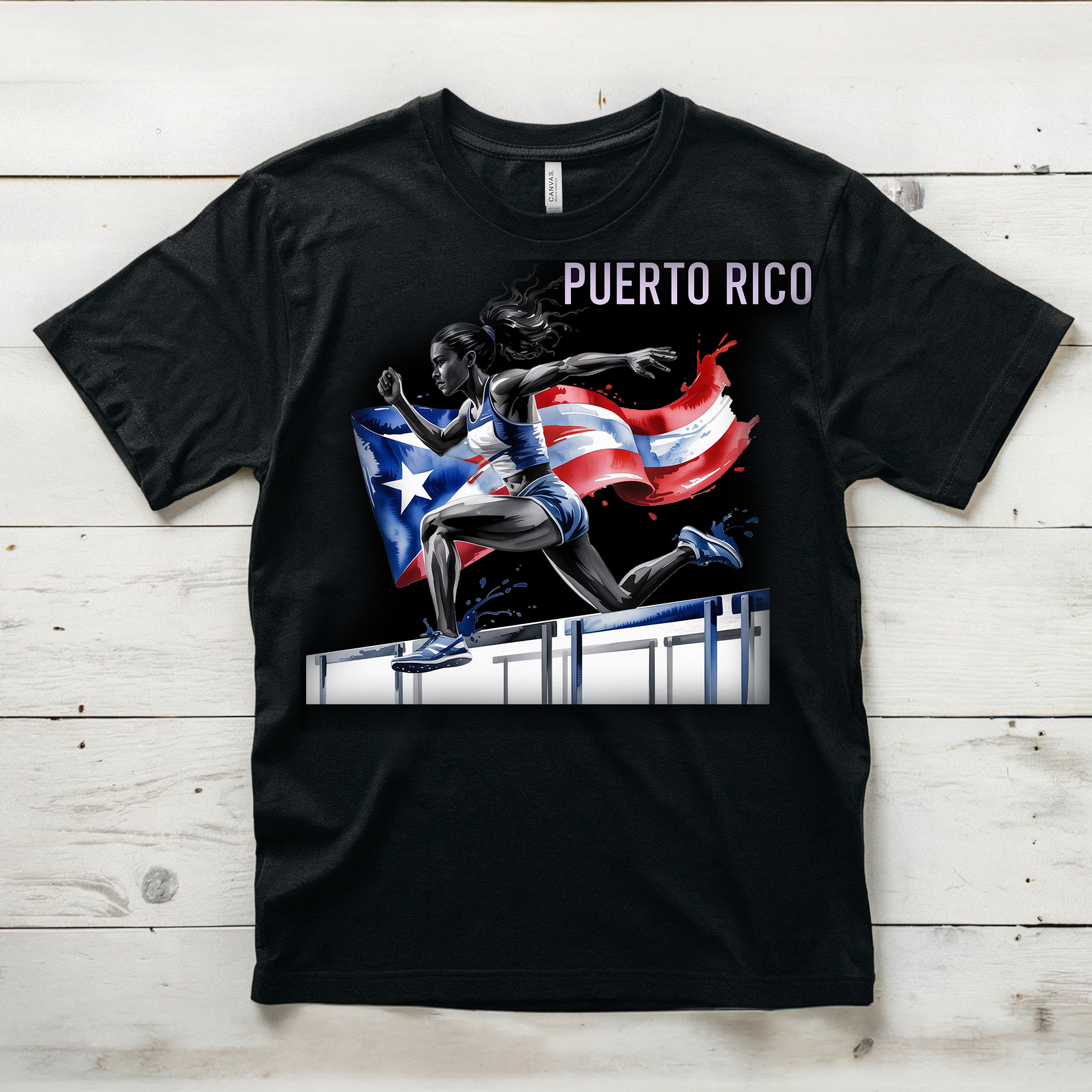 Camiseta Puerto Rico atleta