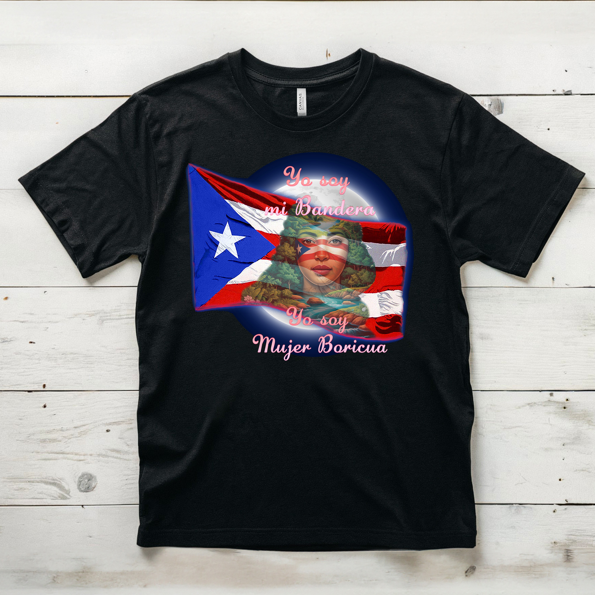 Camiseta Mujer Boricua