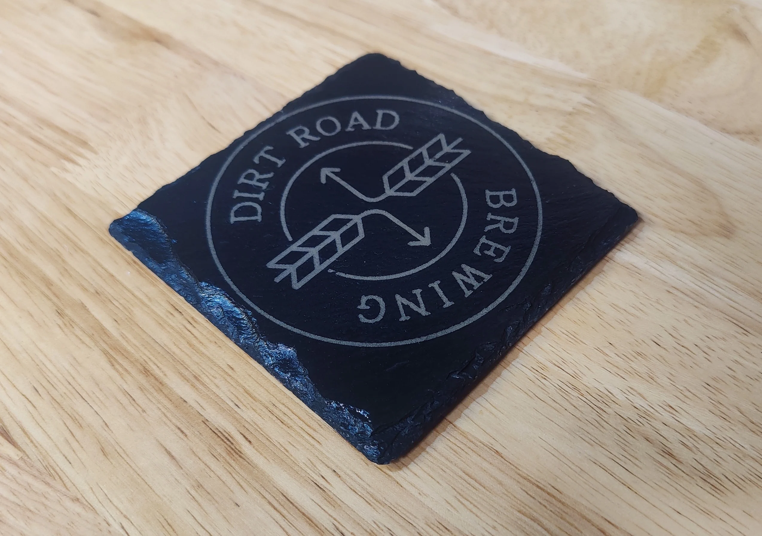 Custom Engraved Slate Coasters