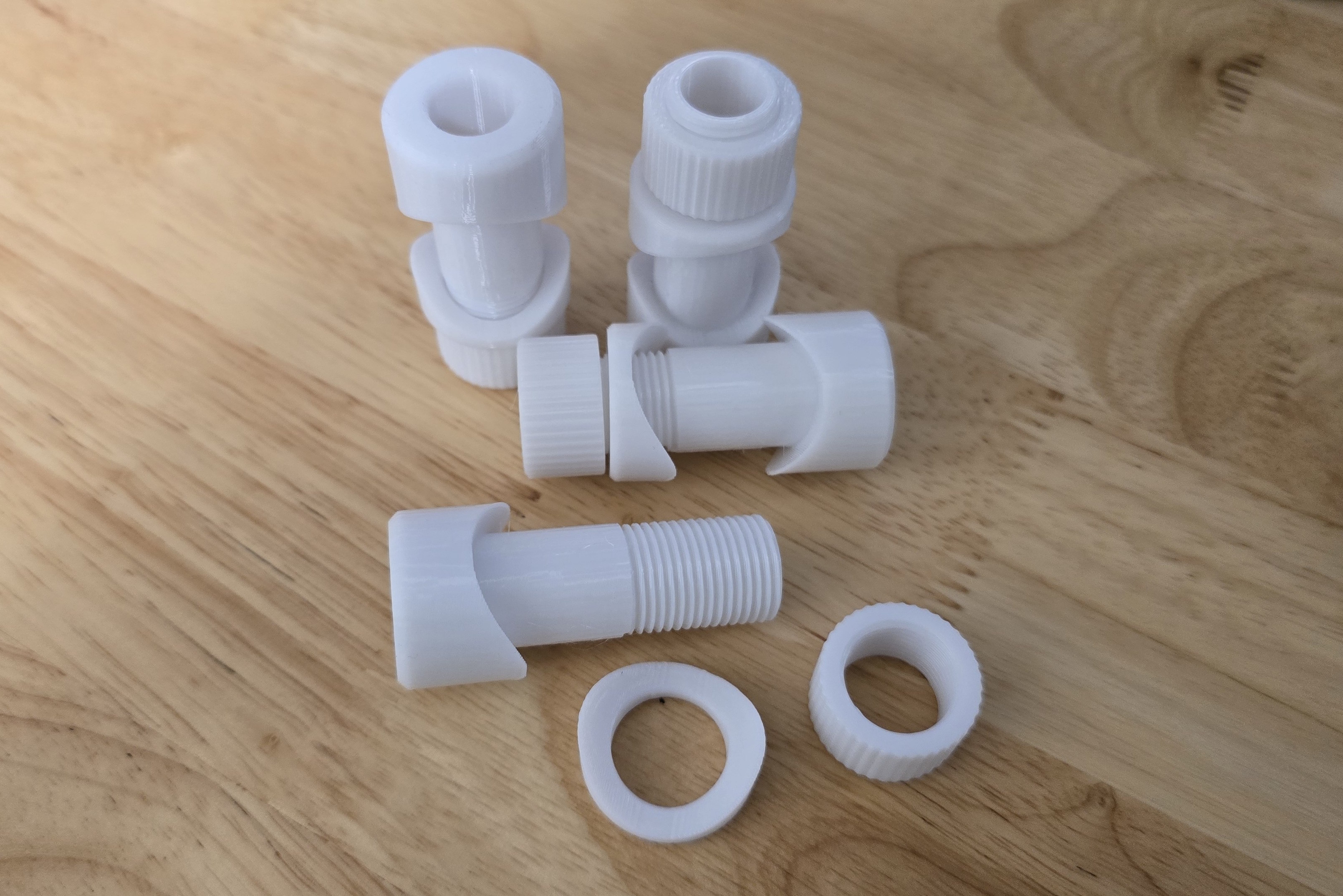 Replacement Pontoon boat oarlock bushings 1-1/8 frame inflatable