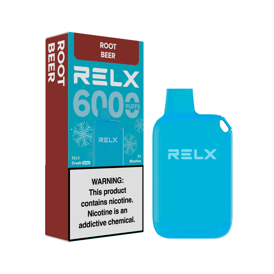 RELX CRUSH 6,000 PUFFS - 3 % NICOTINE