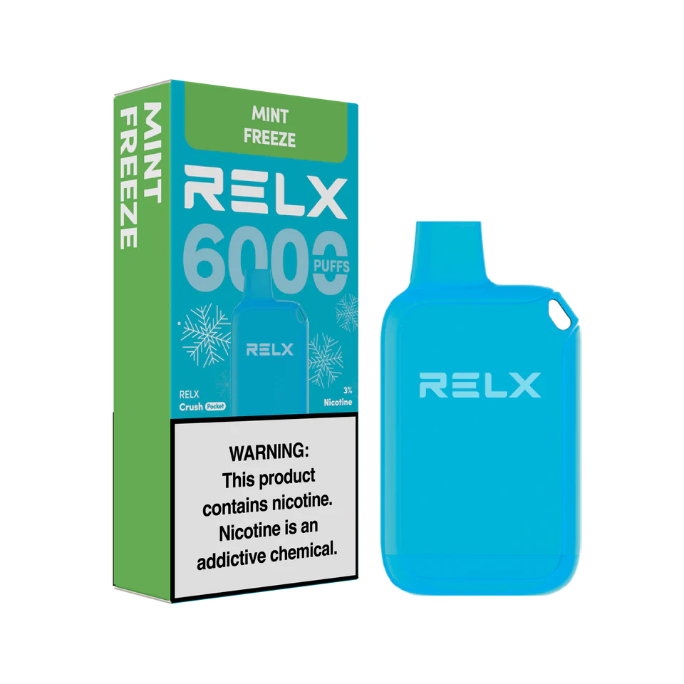 RELX CRUSH 6,000 PUFFS - 3 % NICOTINE