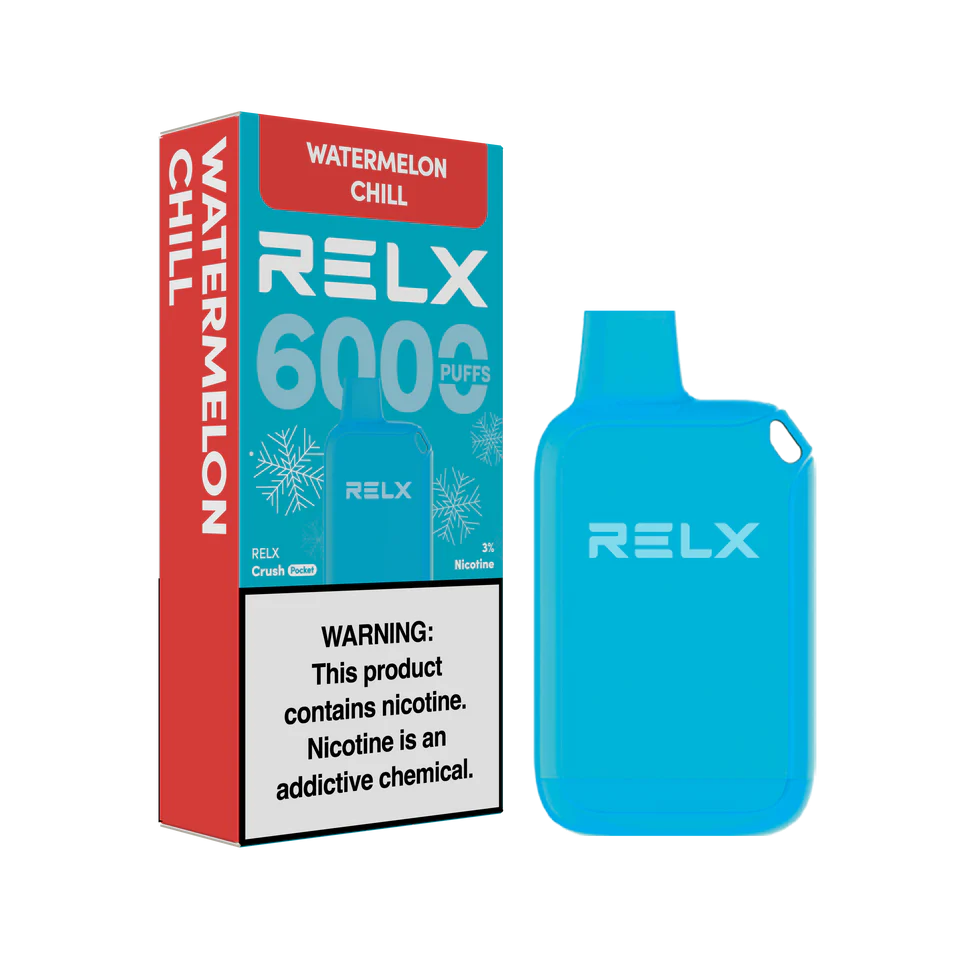RELX CRUSH 6,000 PUFFS - 3 % NICOTINE