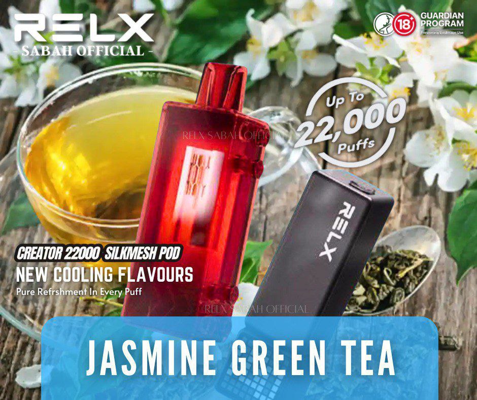 RELX CREATOR FLAVOURS 22KPUFFS SUPER REFRESHING & HIGH COOLING
