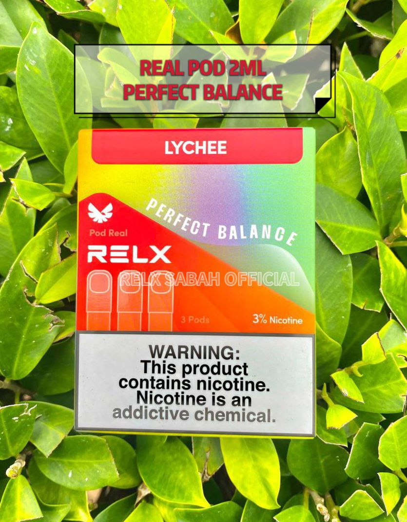 RELX REAL POD FLAVOURS 2ML PERFECT BALANCE