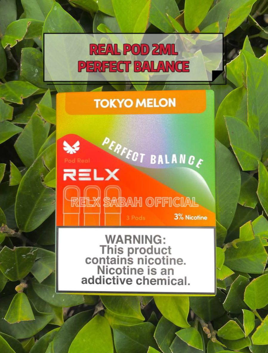 RELX REAL POD FLAVOURS 2ML PERFECT BALANCE