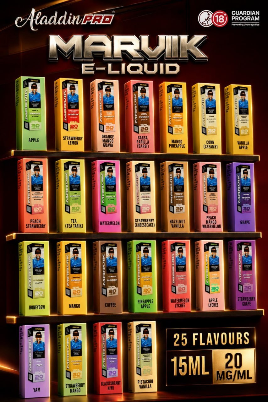 MARVIK E-JUICE FLAVOURS