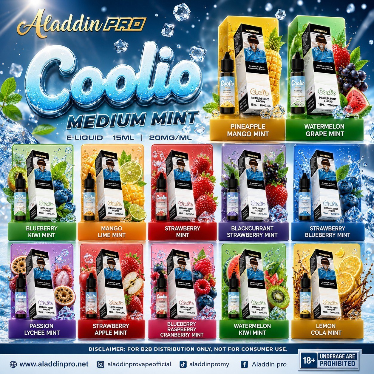 ALADDIN PRO COOLIO E-JUICE