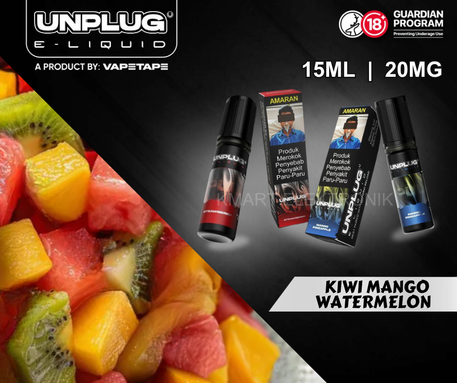 UNPLUG E-LIQUID 15ML/20MG