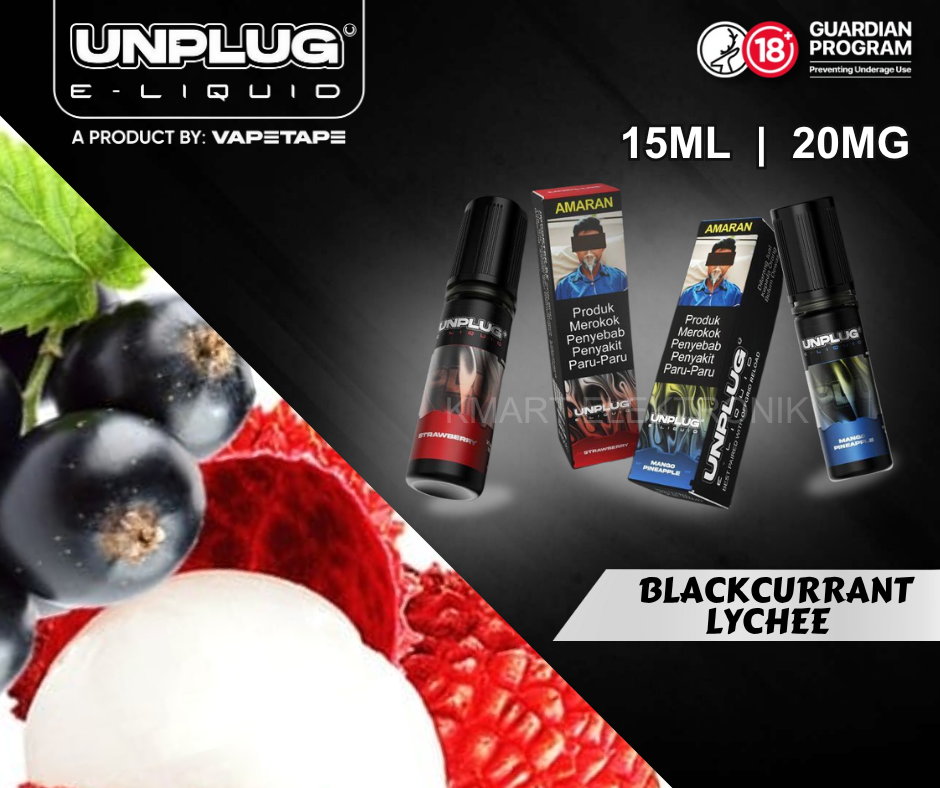 UNPLUG E-LIQUID 15ML/20MG