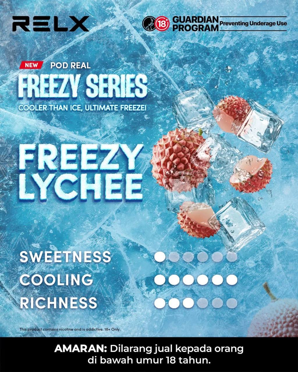 RELX Pod Real Freezy Series