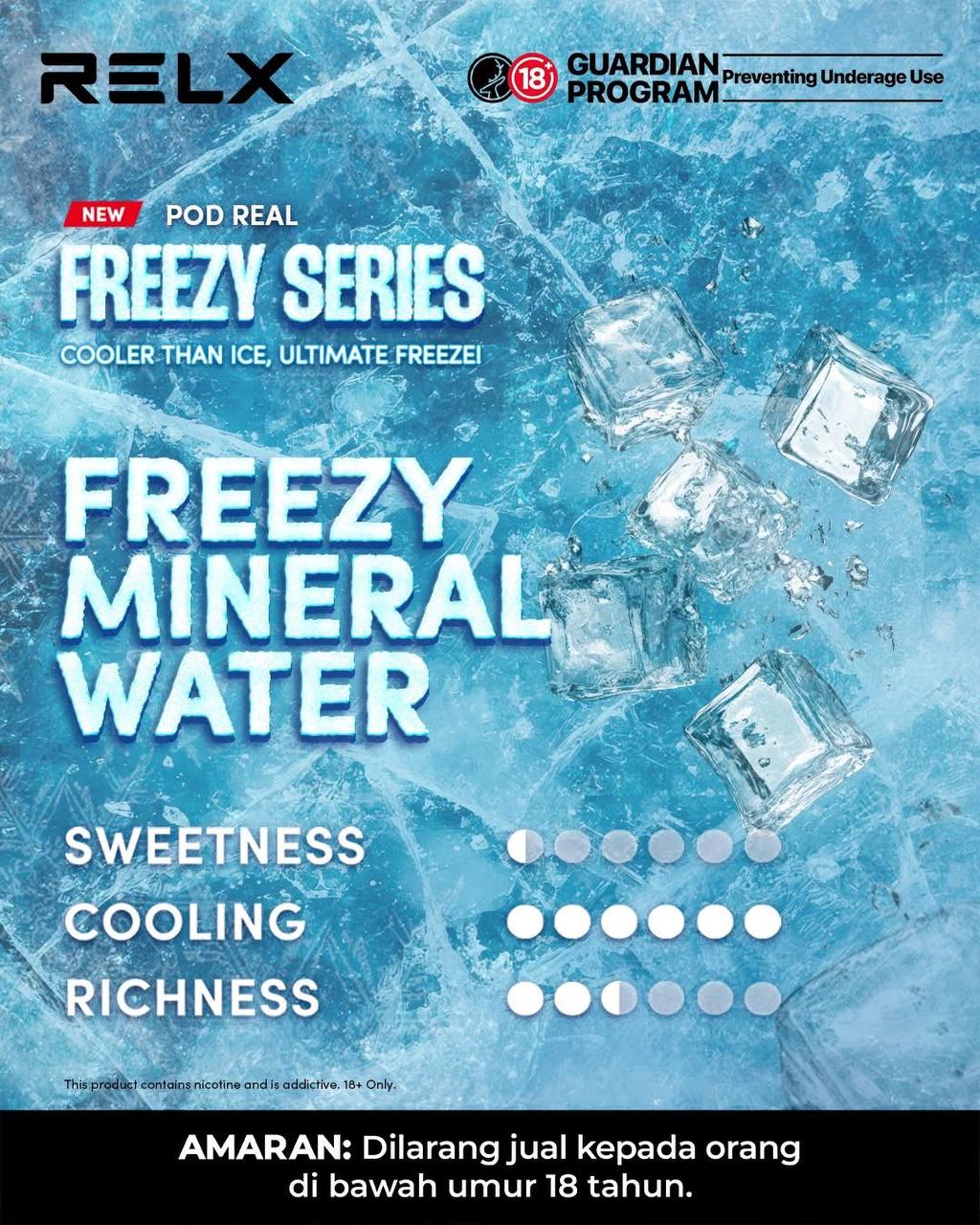 RELX Pod Real Freezy Series