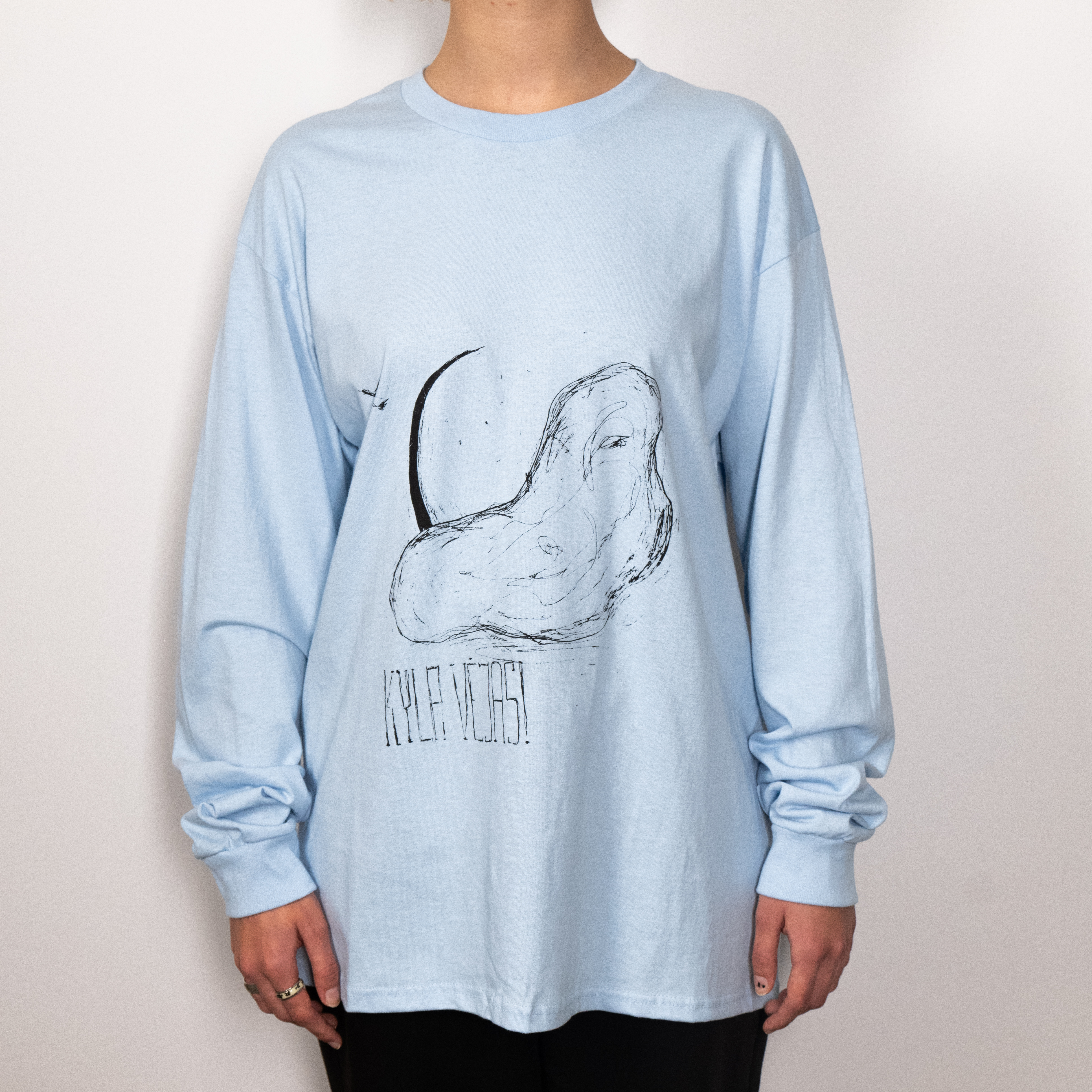 Kyla Vėjas! blue longsleeve