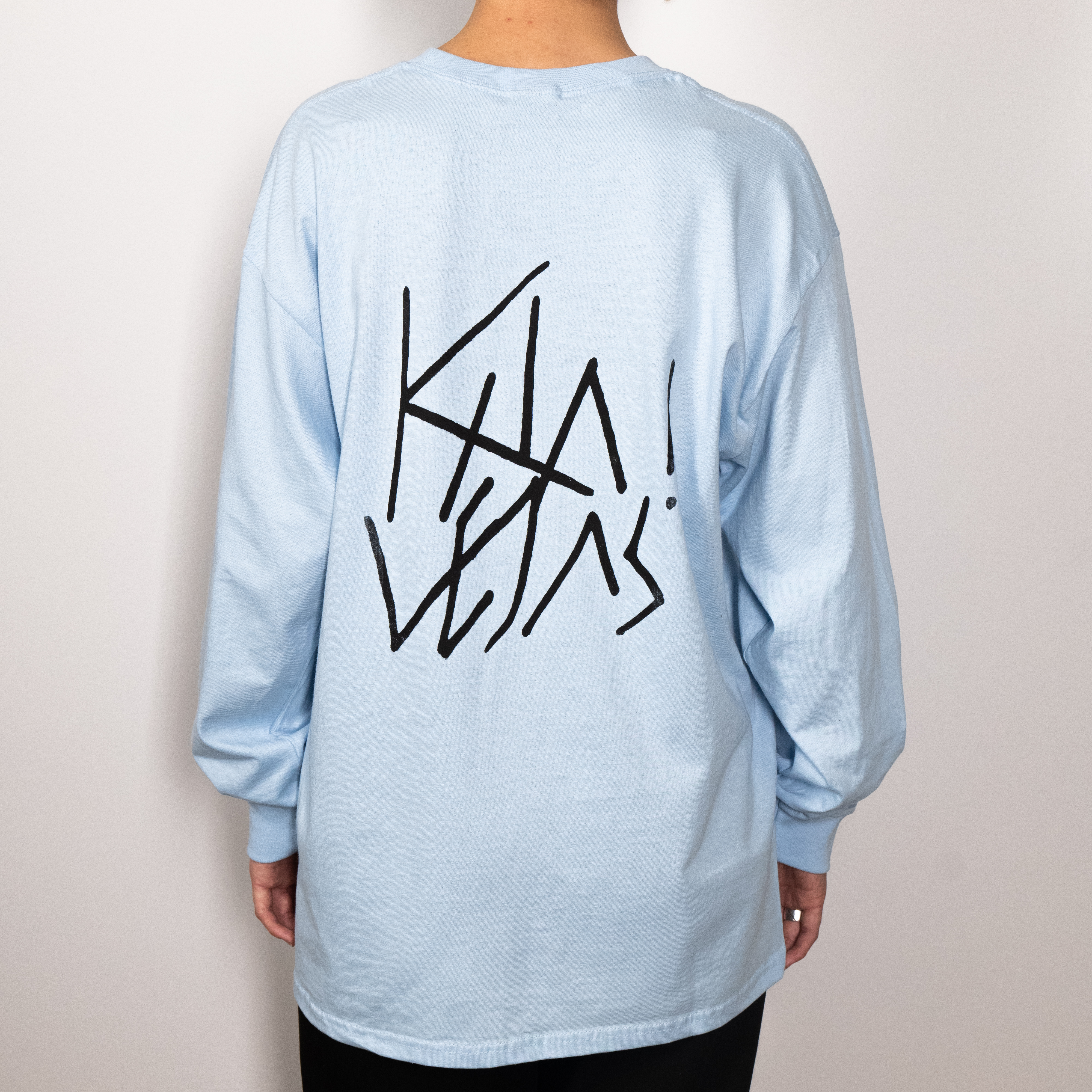 Kyla Vėjas! blue longsleeve