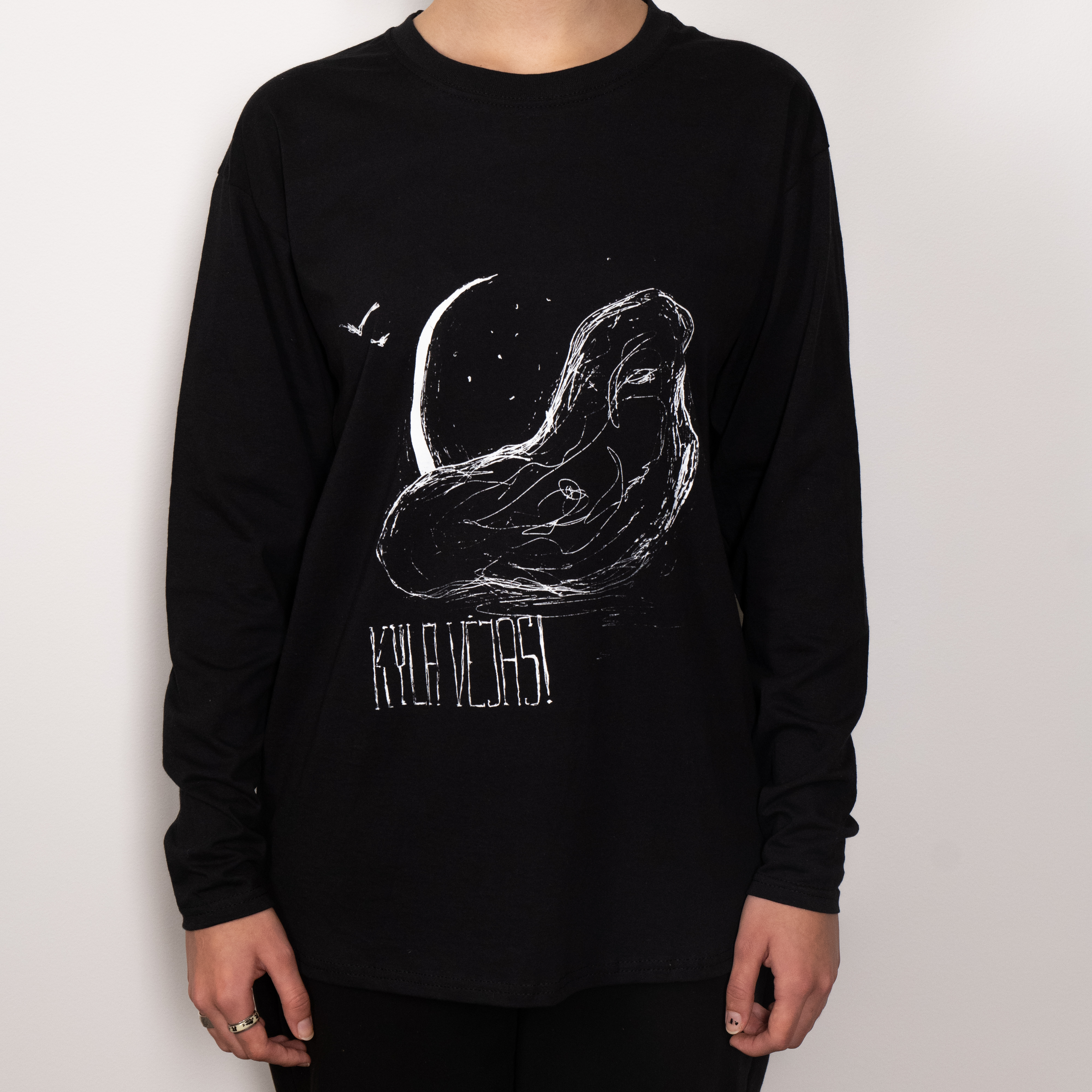 Kyla Vėjas! black longsleeve