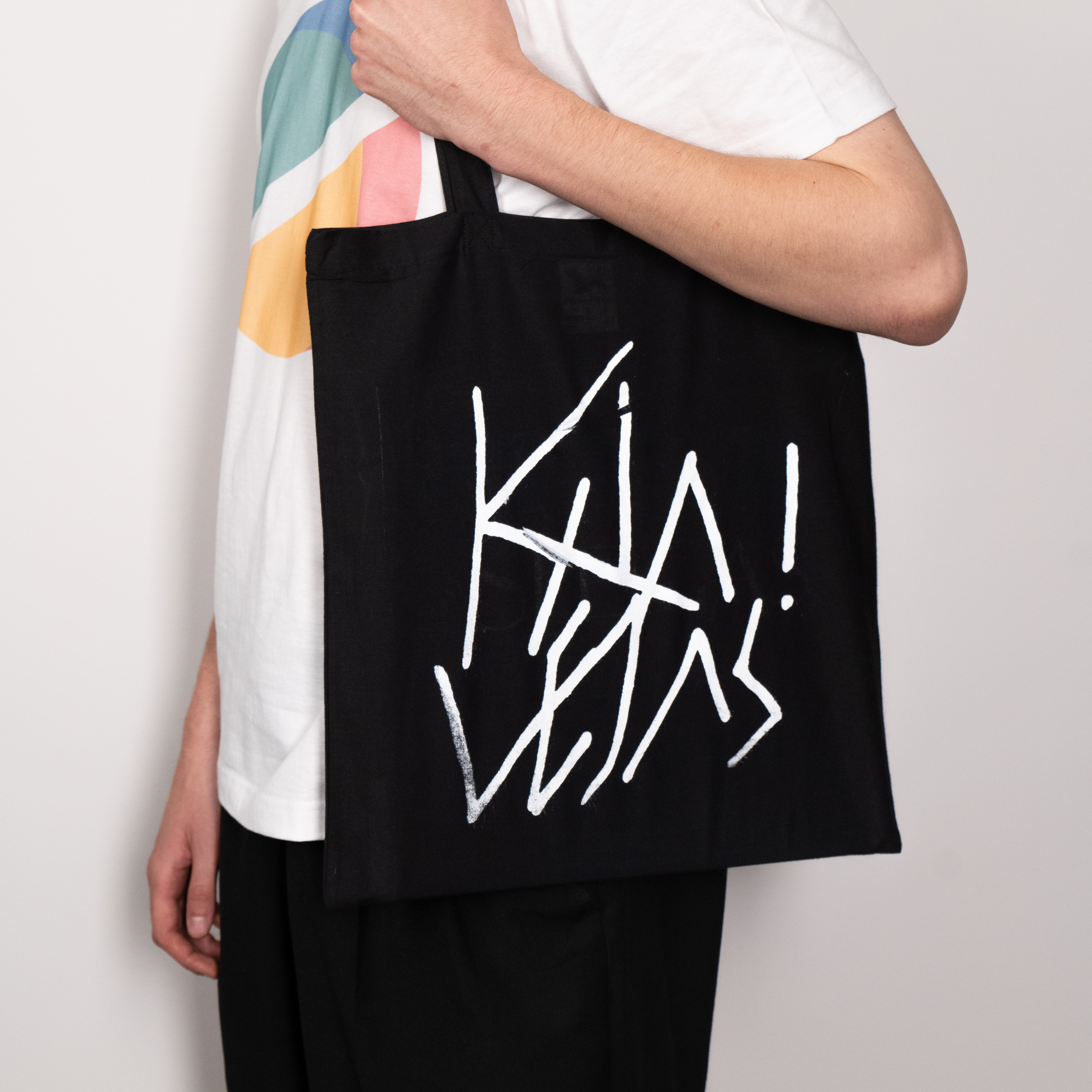 Kyla Vėjas! tote bag