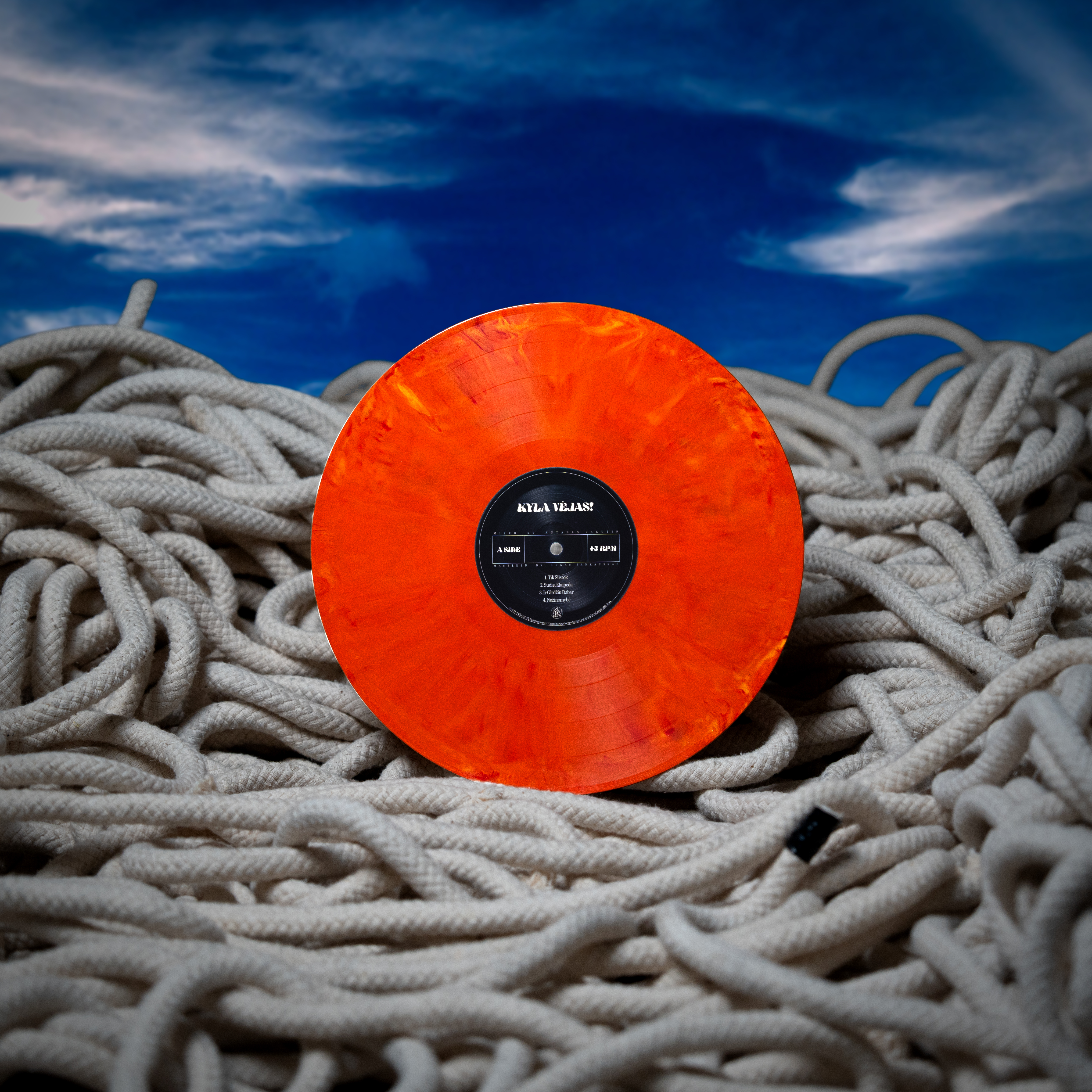 ‘Niaukias dangus’ vinyl