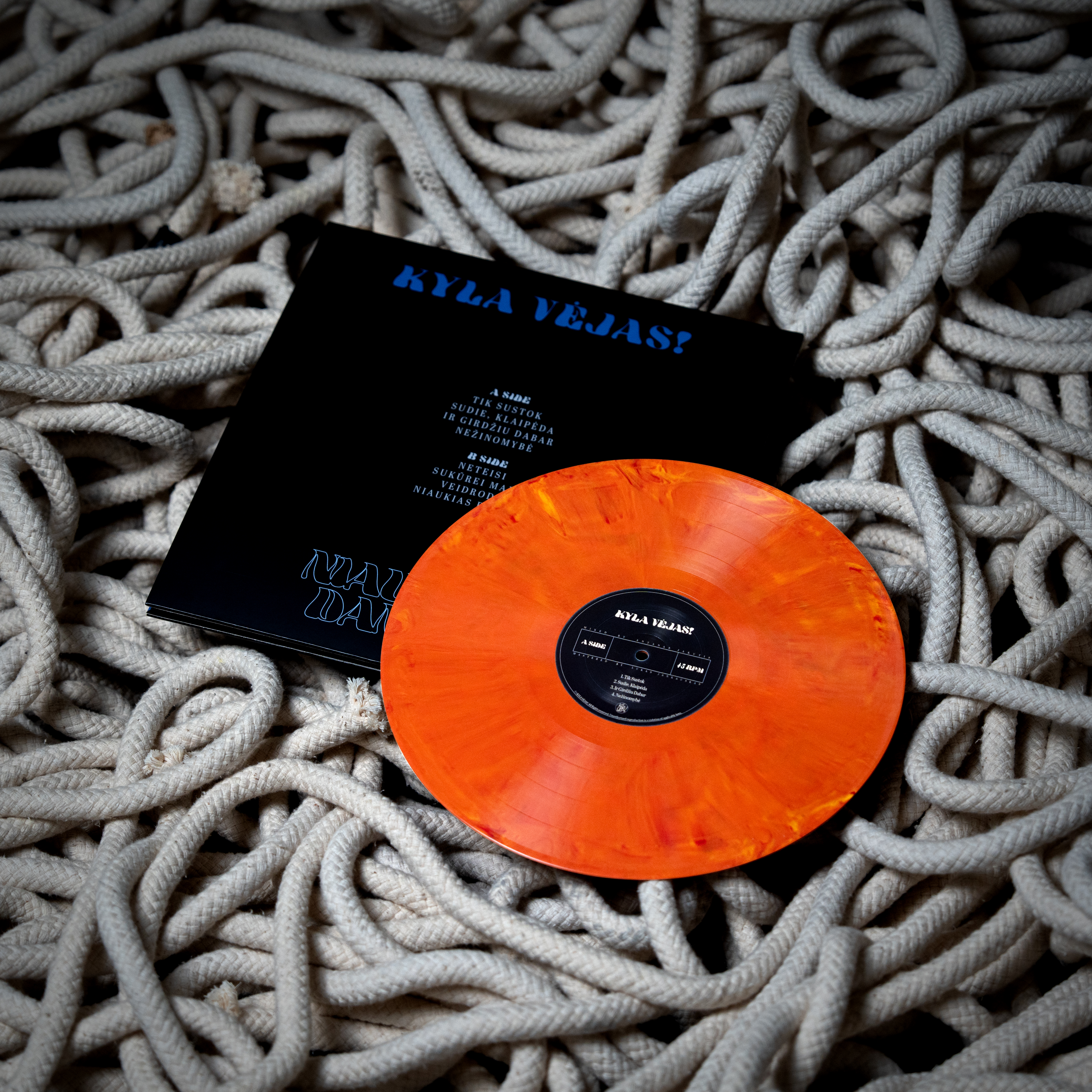 ‘Niaukias dangus’ vinyl