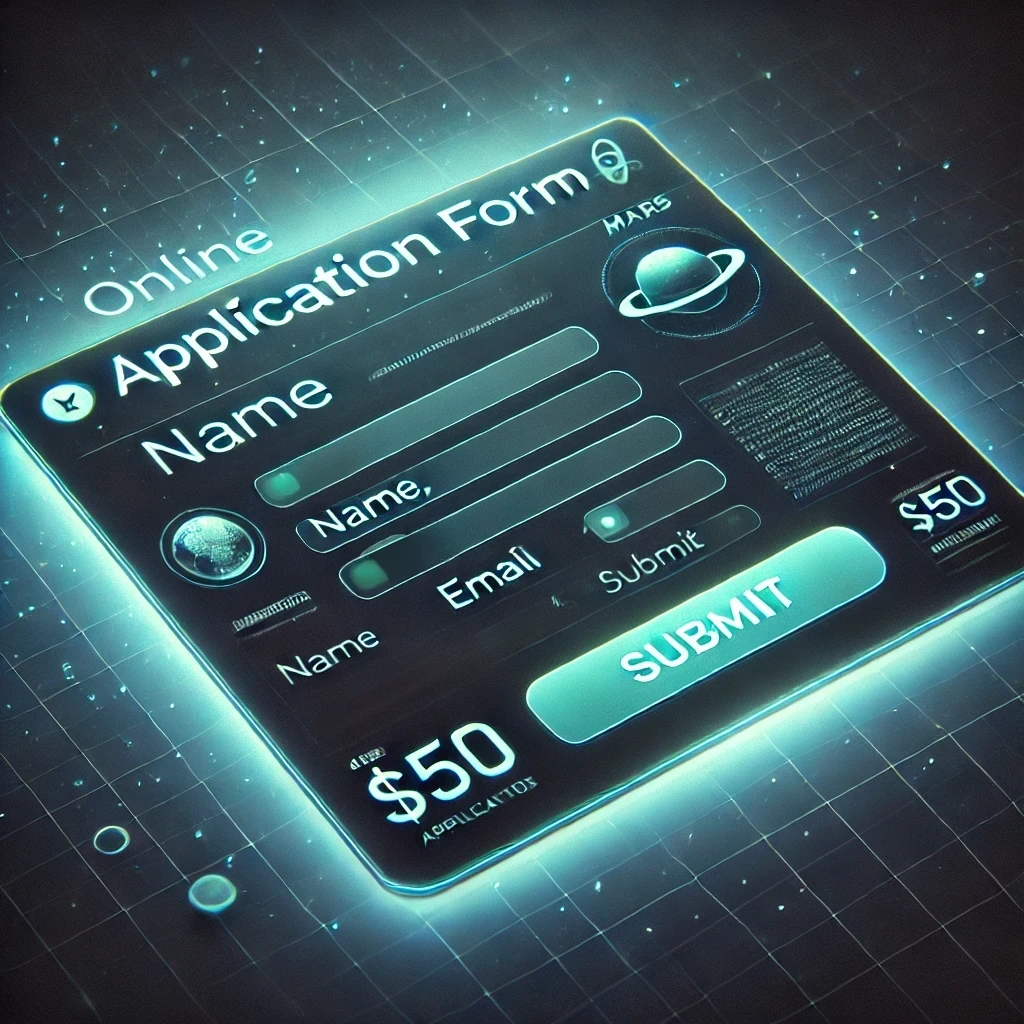 π MARS Application Fee β $50