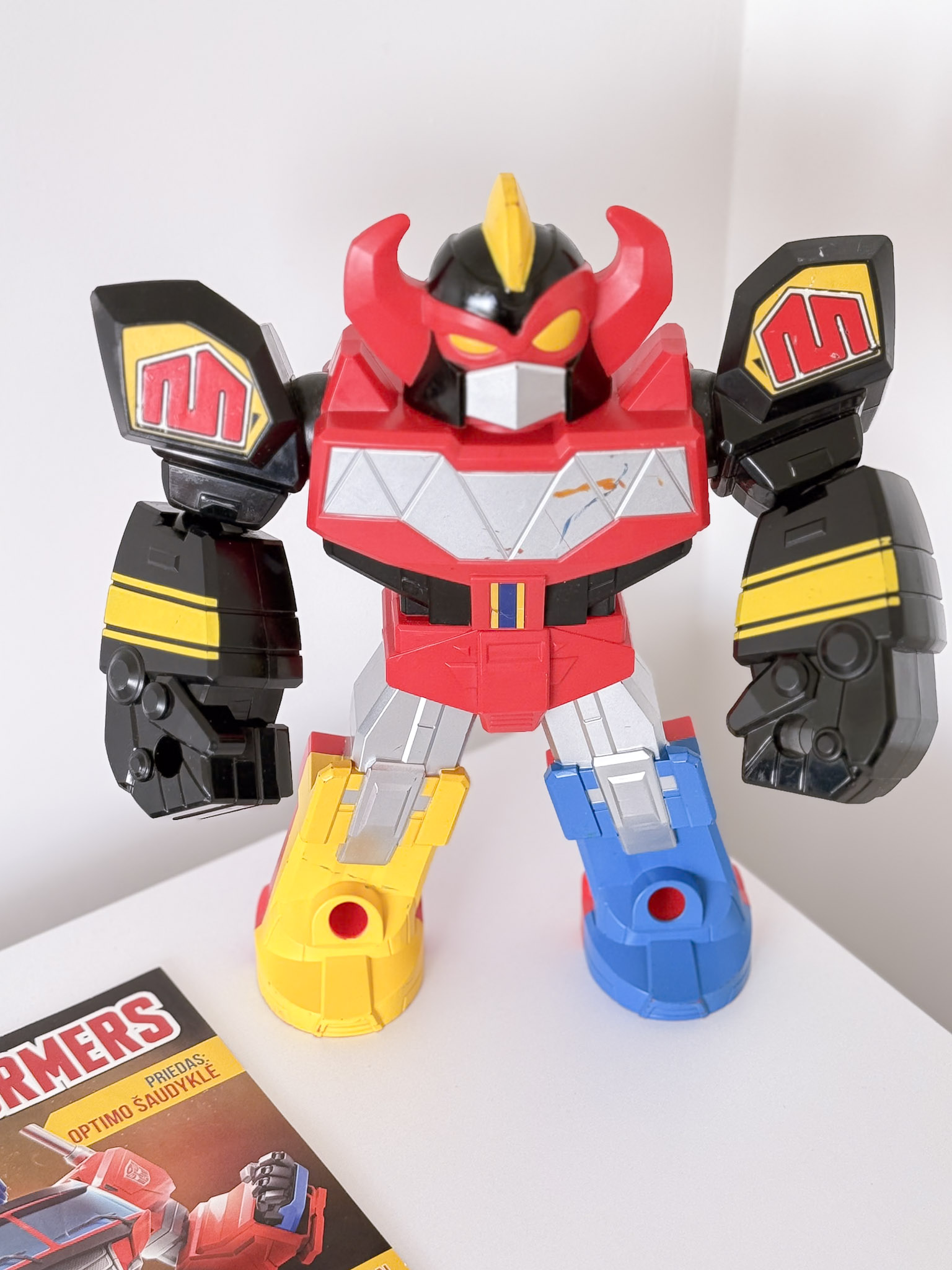 Transformeris su žurnalu