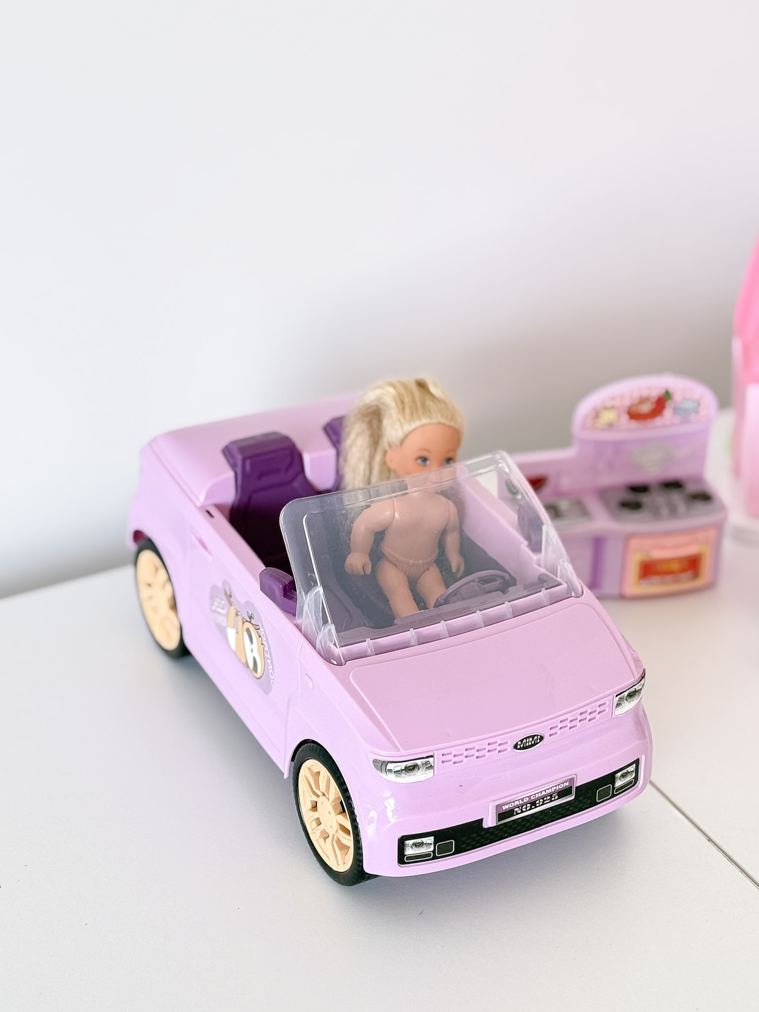 Barbių namelis su priedais