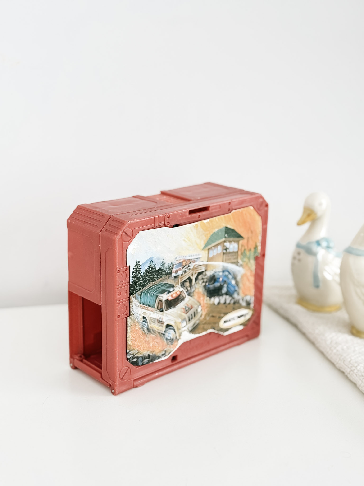 Vintage Matchbox trasa